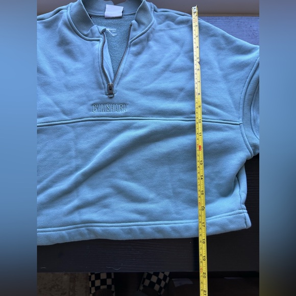 GYMSHARK HEAVYWEIGHT LOOPBACK SWEAT PULLOVER - Picture 4 of 5